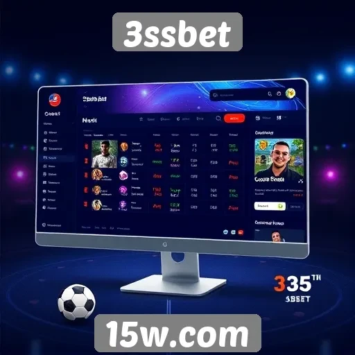 Interface do usuário do 3ssbet é intuitiva e moderna